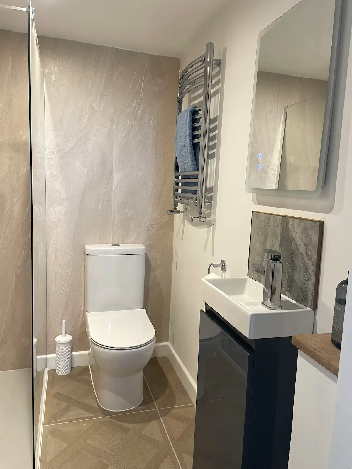 Downstairs shower room