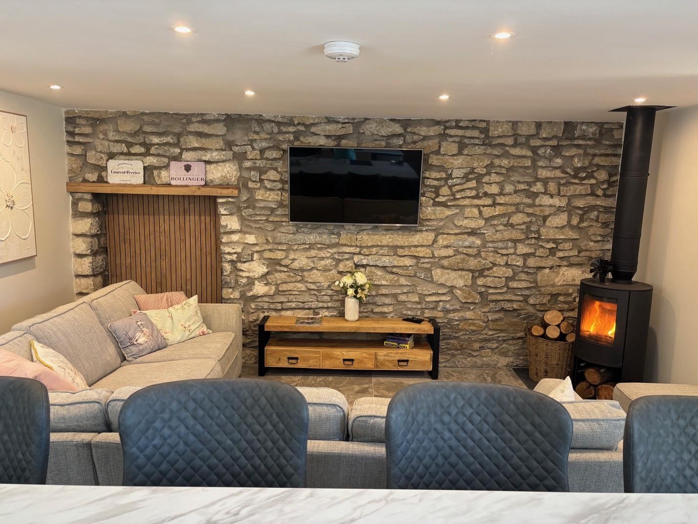 The living room