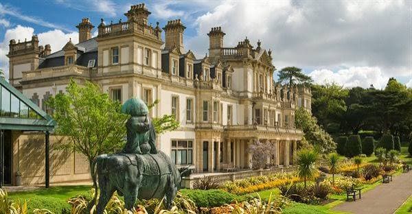 The Edwardian glasshouses and gardens at Dyffryn Gardens