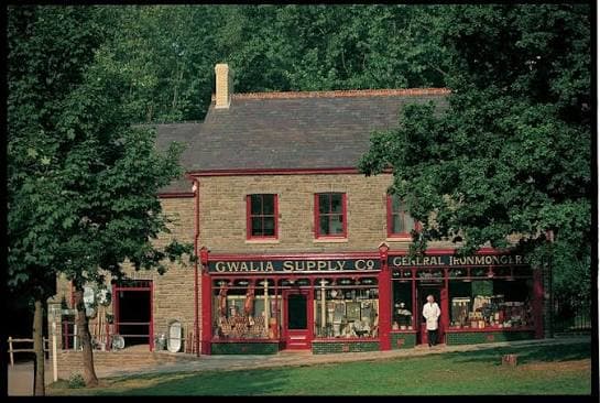 Historic buildings in the grounds of St Fagans National Museum of History