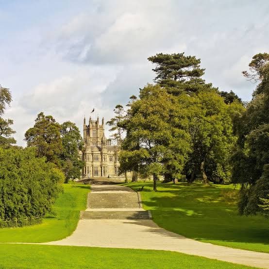Margam Castle and grounds at Margam Country Park