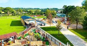 Cefn Mably Farm Park, aerial view